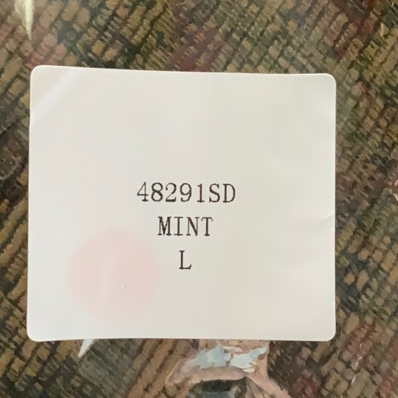 MINT TIE DYE PANT LOUNGE SET - Picture 9 of 9